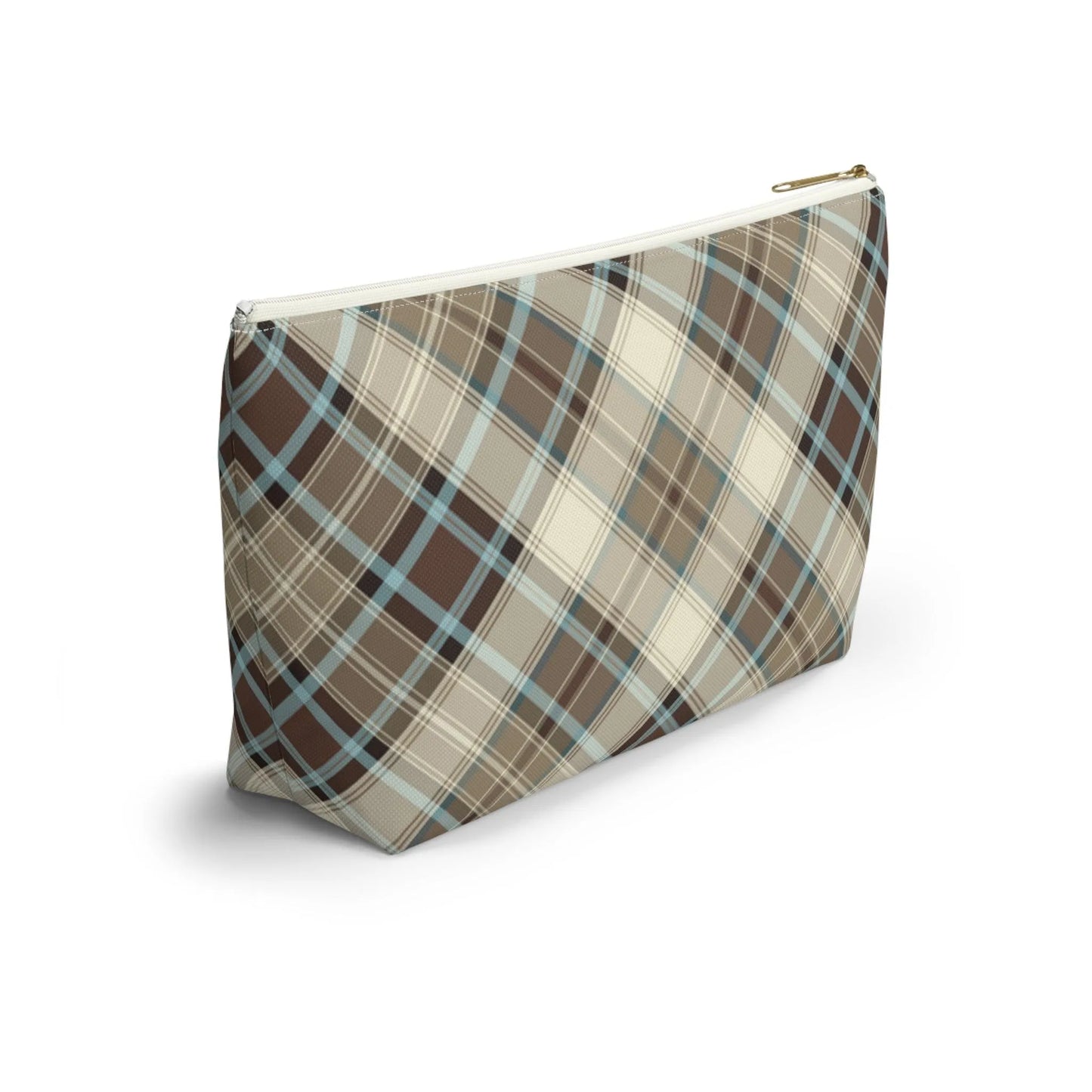 Scottish Plaid Print Pouch - The Global Wanderer