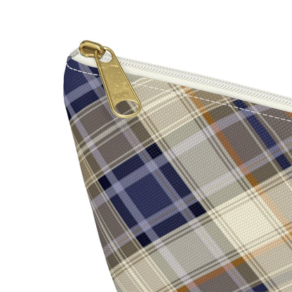 Scottish Plaid Print Pouch - The Global Wanderer