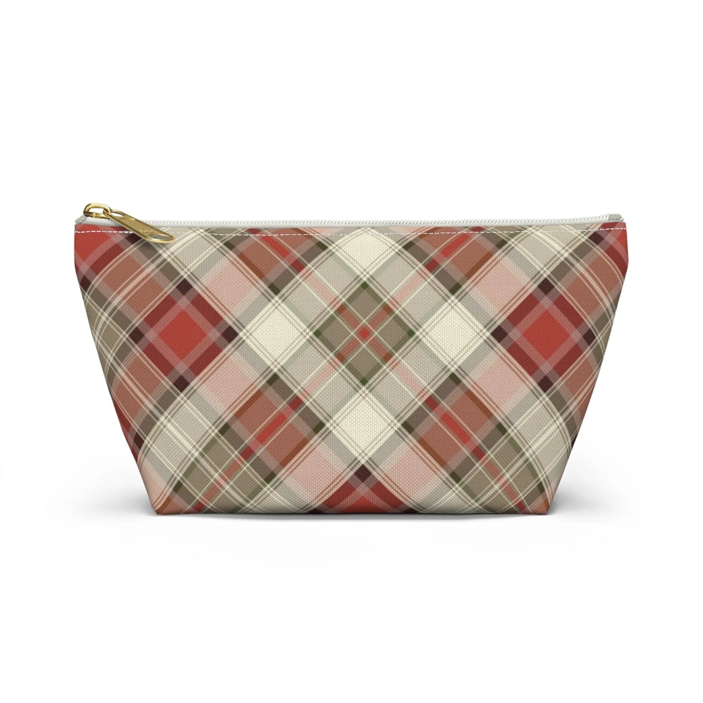 Scottish Plaid Print Pouch - The Global Wanderer