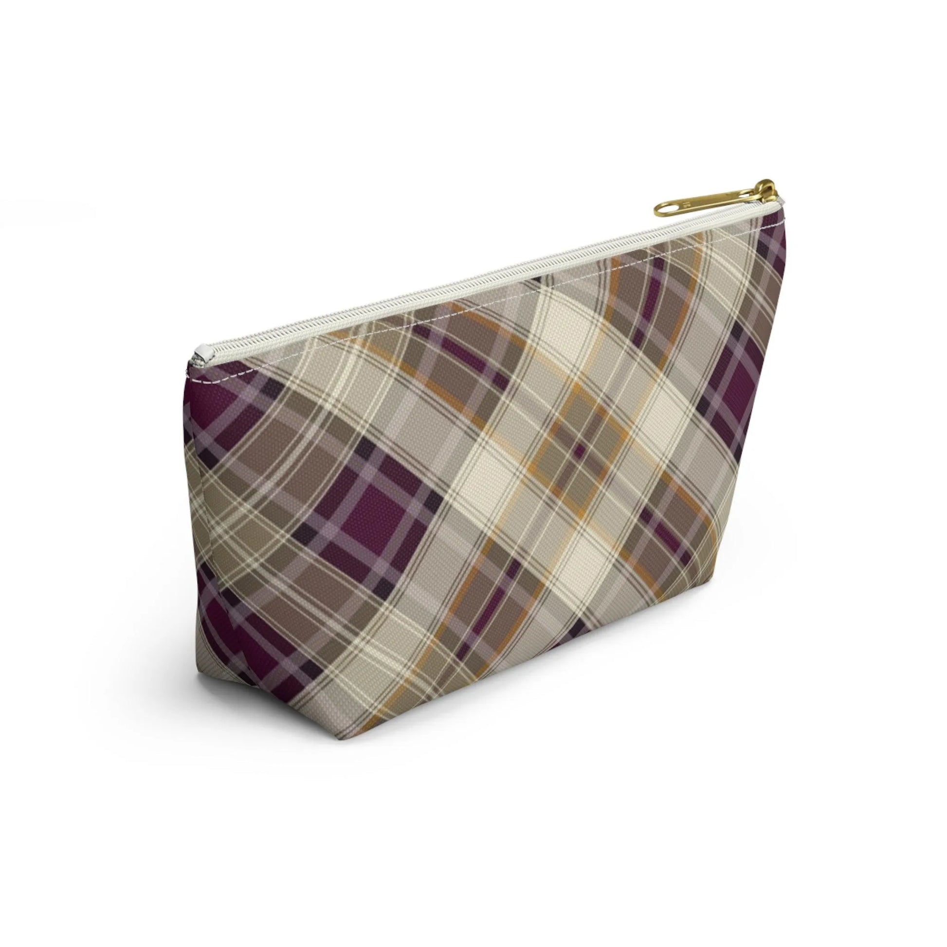 Scottish Plaid Print Pouch - The Global Wanderer