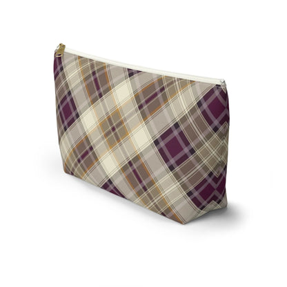 Scottish Plaid Print Pouch - The Global Wanderer