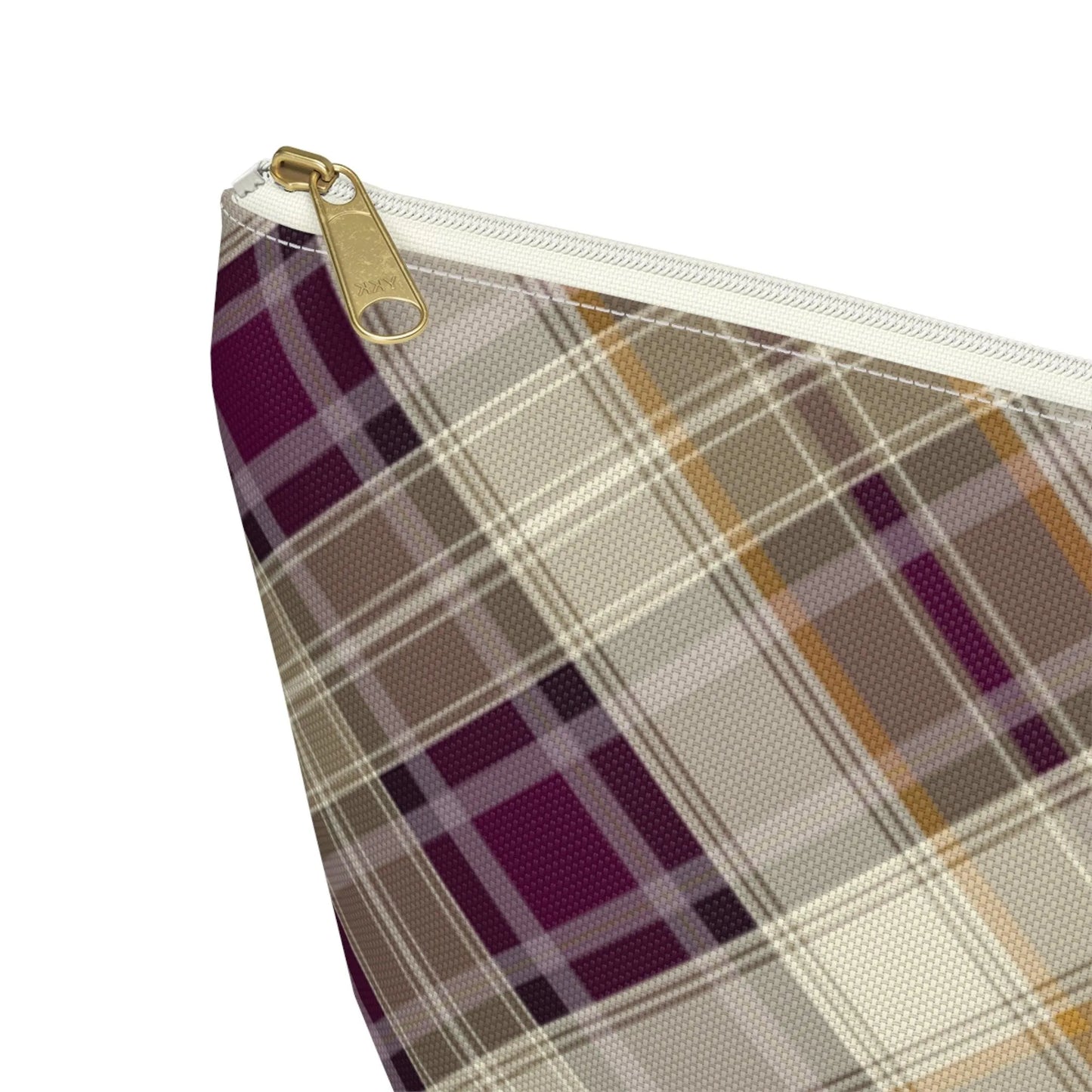 Scottish Plaid Print Pouch - The Global Wanderer