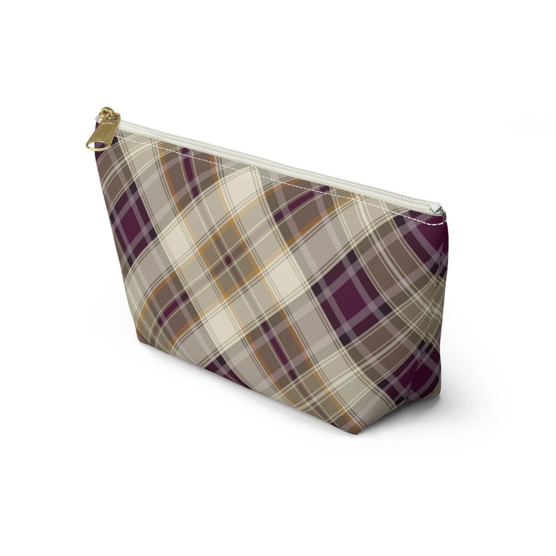 Scottish Plaid Print Pouch - The Global Wanderer