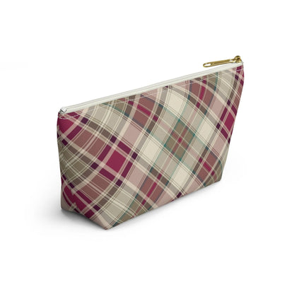 Scottish Plaid Print Pouch - The Global Wanderer