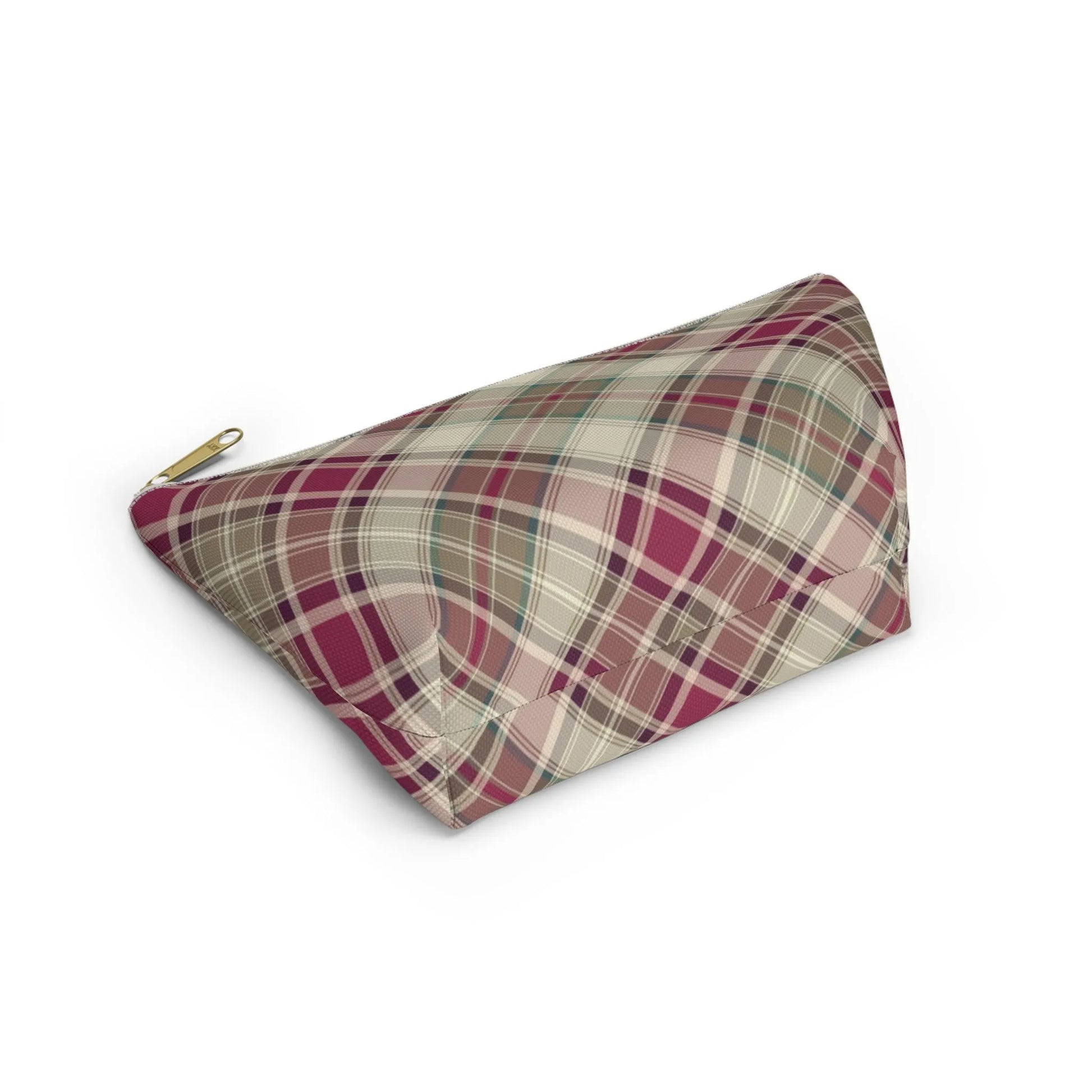 Scottish Plaid Print Pouch - The Global Wanderer