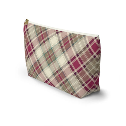 Scottish Plaid Print Pouch - The Global Wanderer