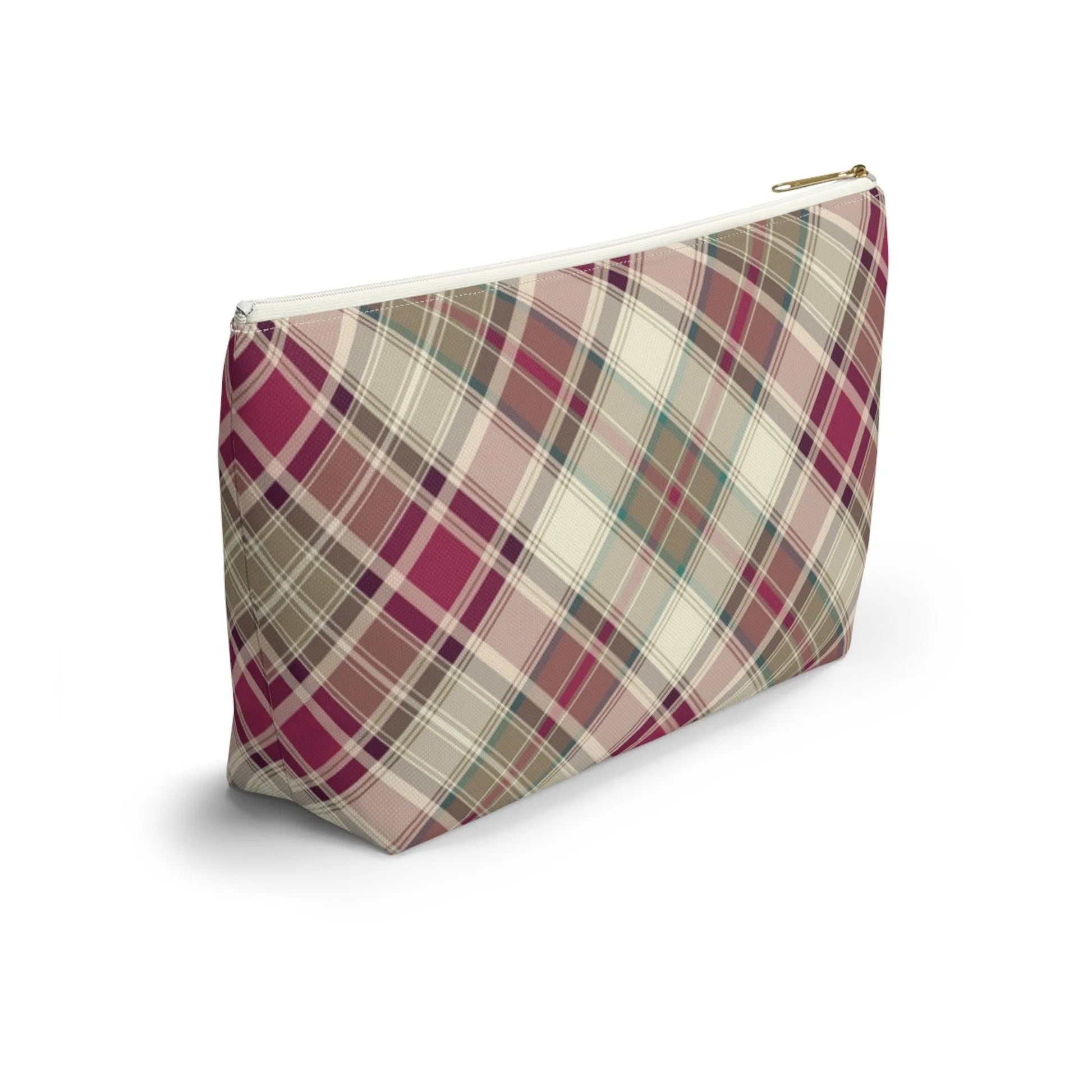 Scottish Plaid Print Pouch - The Global Wanderer