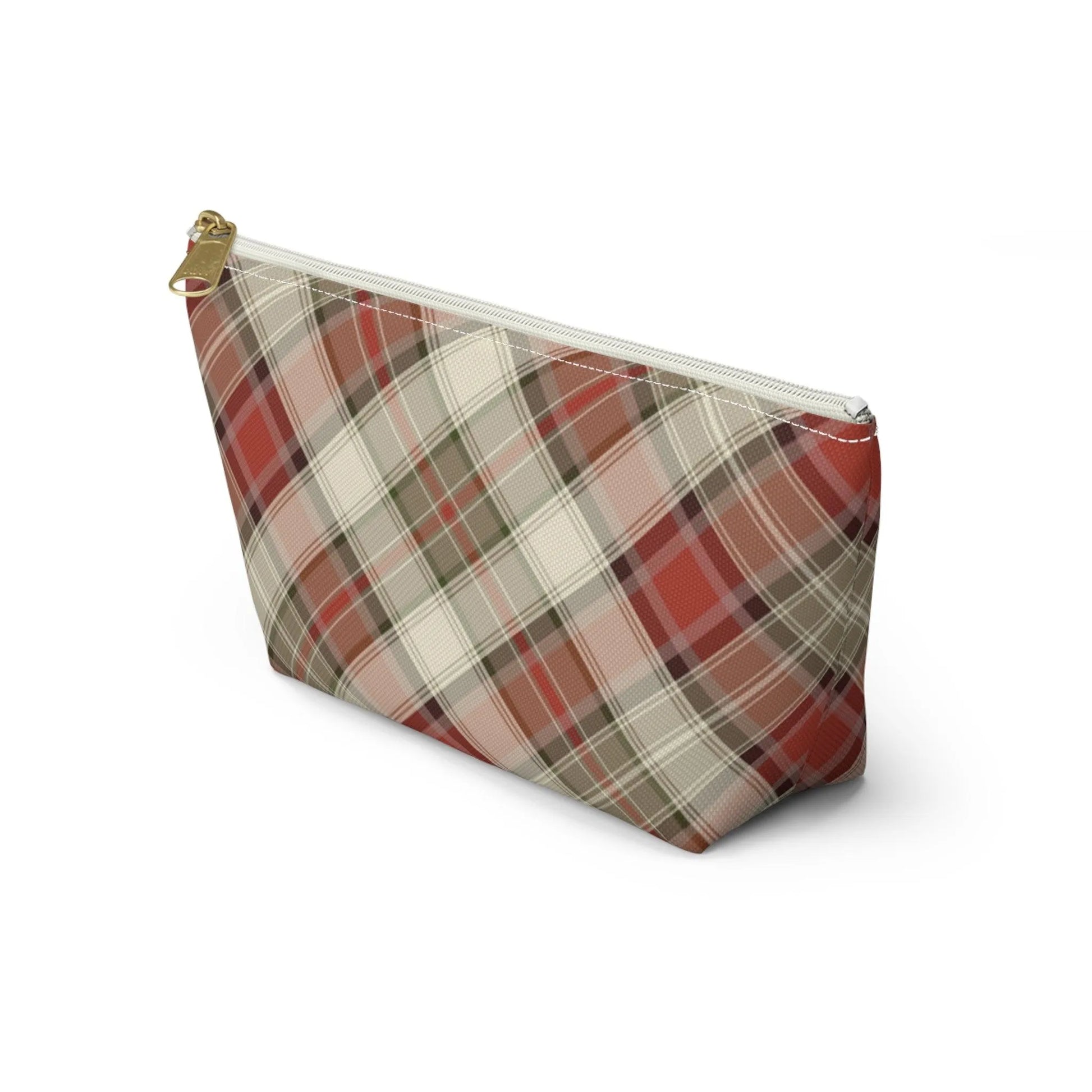 Scottish Plaid Print Pouch - The Global Wanderer