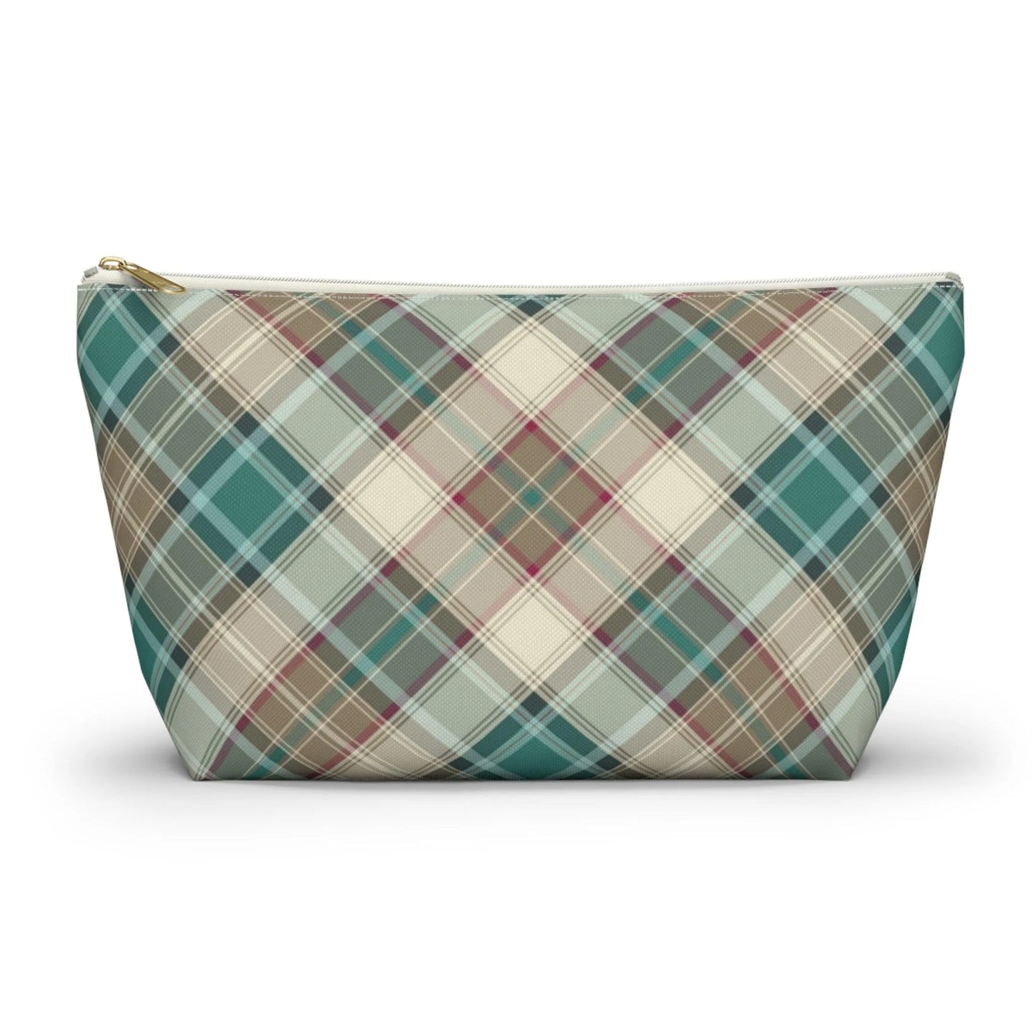 Scottish Plaid Print Pouch - The Global Wanderer