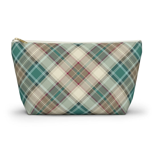 Scottish Plaid Print Pouch - The Global Wanderer