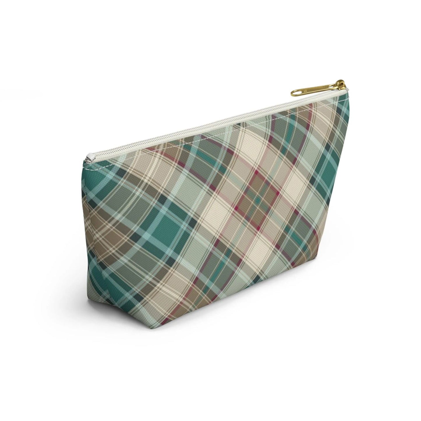 Scottish Plaid Print Pouch - The Global Wanderer