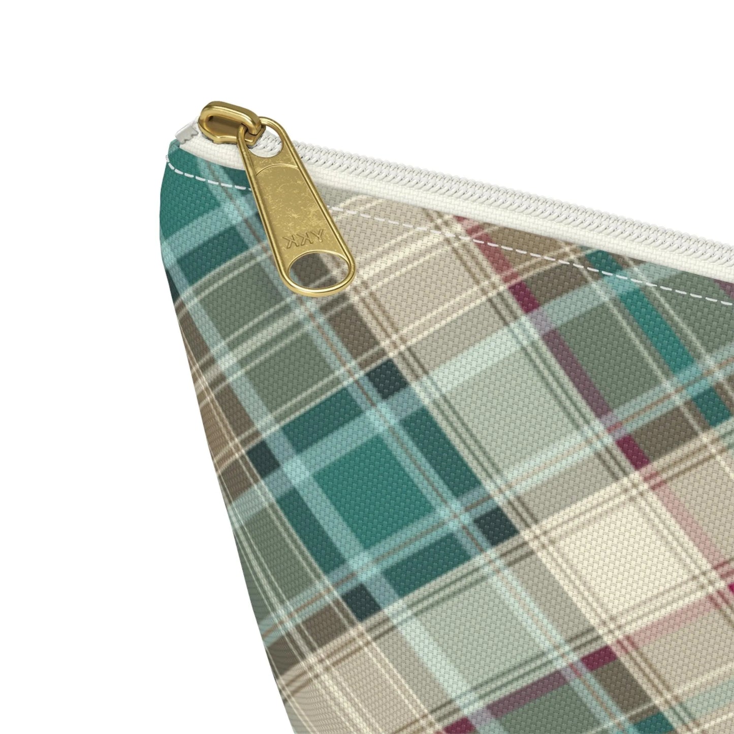 Scottish Plaid Print Pouch - The Global Wanderer