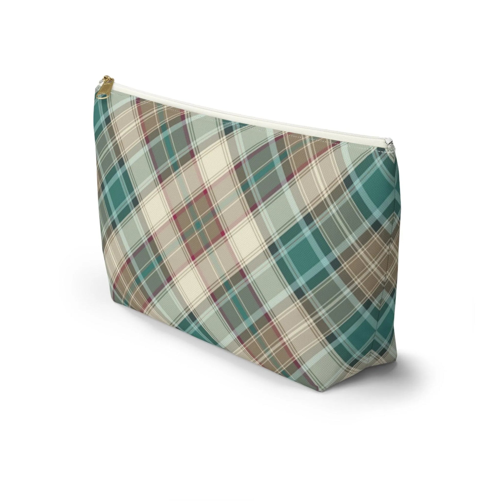 Scottish Plaid Print Pouch - The Global Wanderer