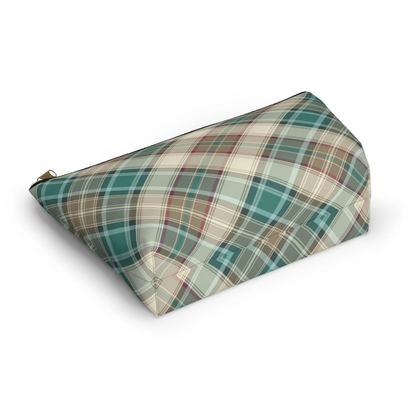 Scottish Plaid Print Pouch - The Global Wanderer