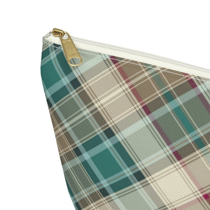 Scottish Plaid Print Pouch - The Global Wanderer