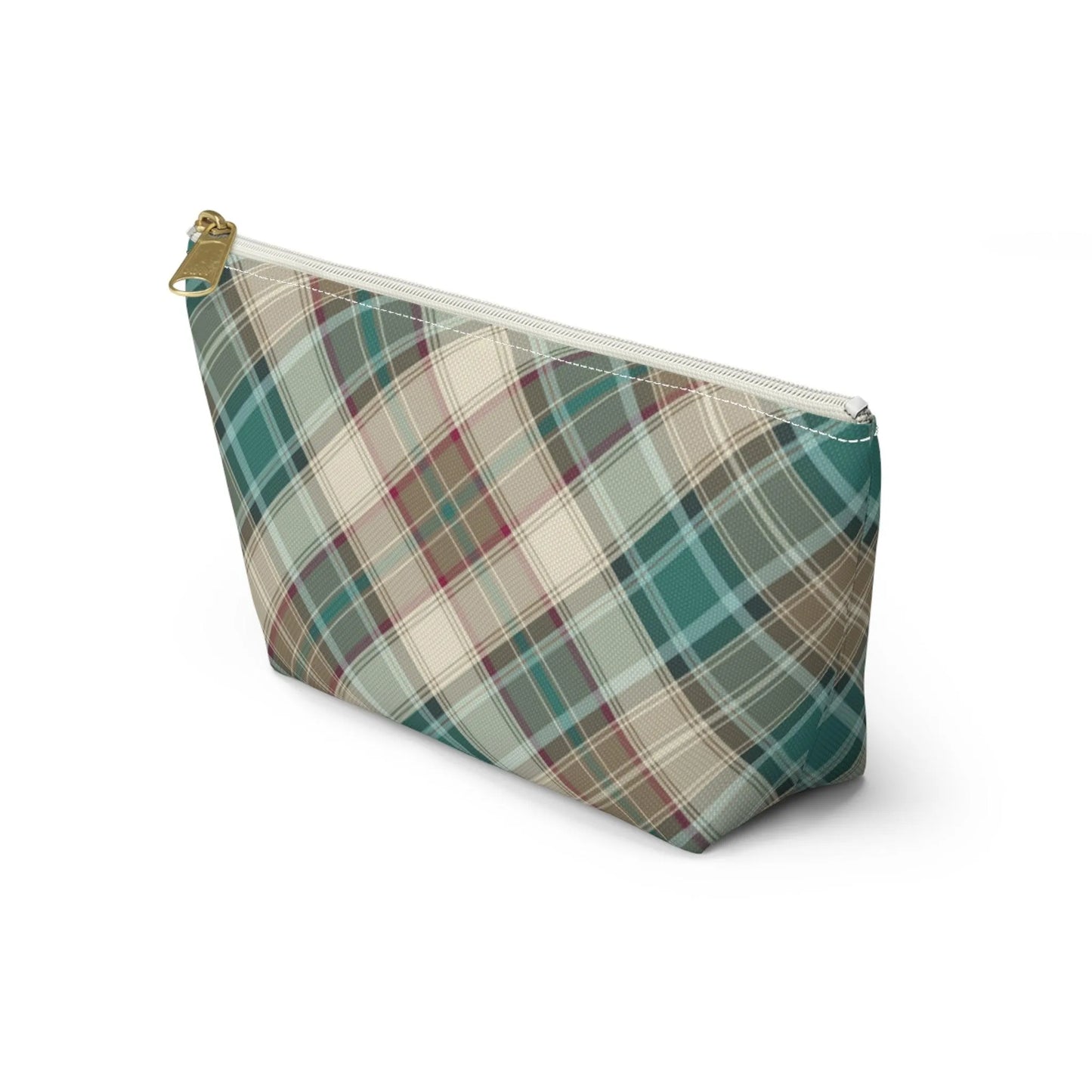 Scottish Plaid Print Pouch - The Global Wanderer