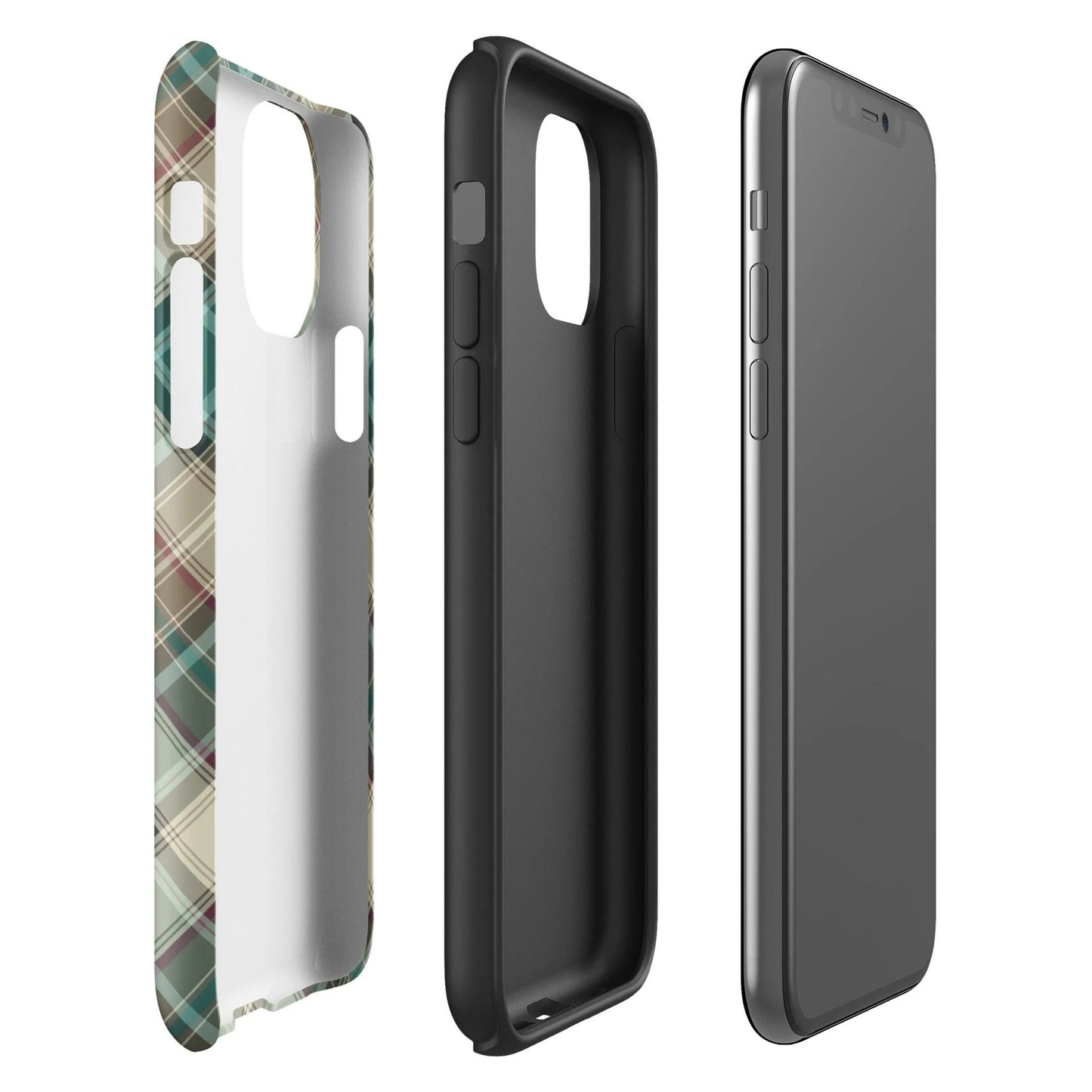 Scottish Plaid Print Tough MagSafe iPhone® Case - The Global Wanderer