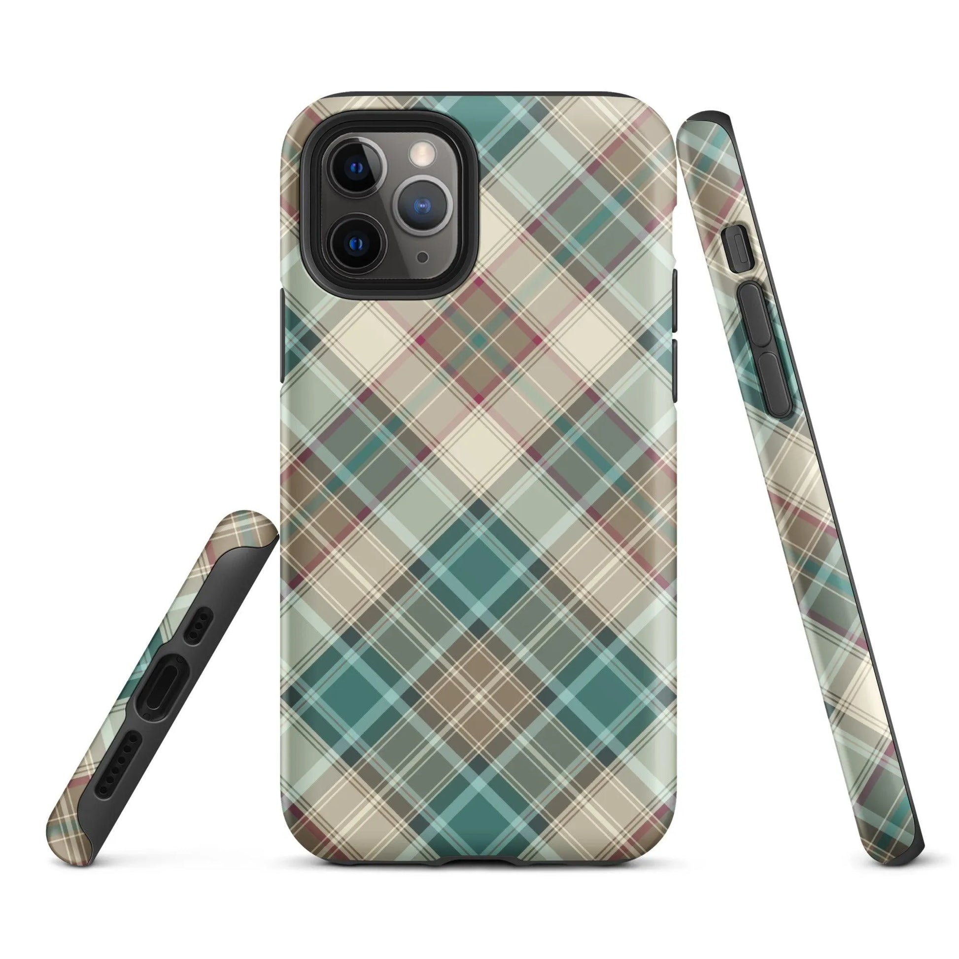 Scottish Plaid Print Tough MagSafe iPhone® Case - The Global Wanderer