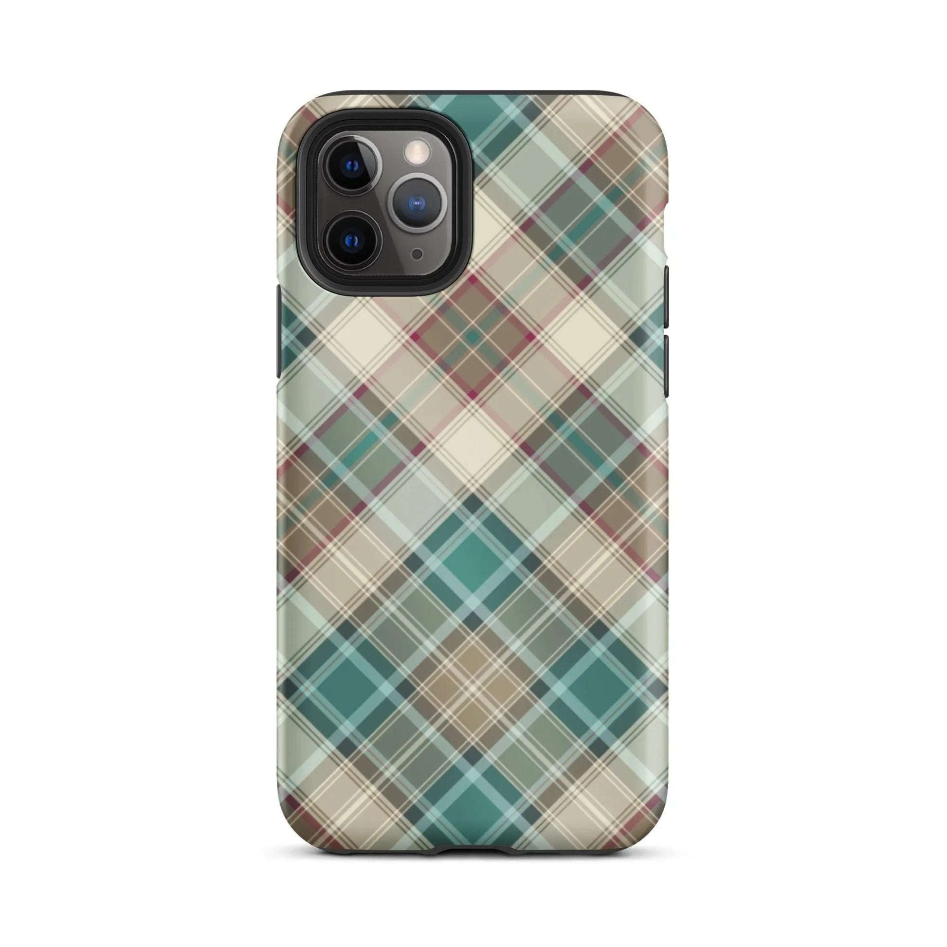 Scottish Plaid Print Tough MagSafe iPhone® Case - The Global Wanderer