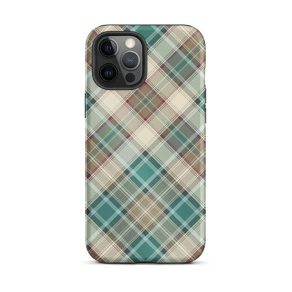 Scottish Plaid Print Tough MagSafe iPhone® Case - The Global Wanderer