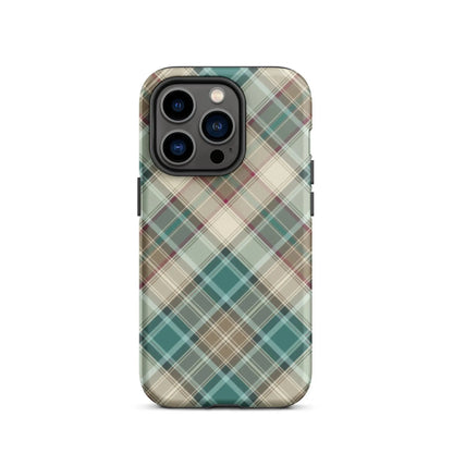 Scottish Plaid Print Tough MagSafe iPhone® Case - The Global Wanderer