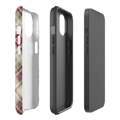 Scottish Plaid Print Tough MagSafe iPhone® Case - The Global Wanderer