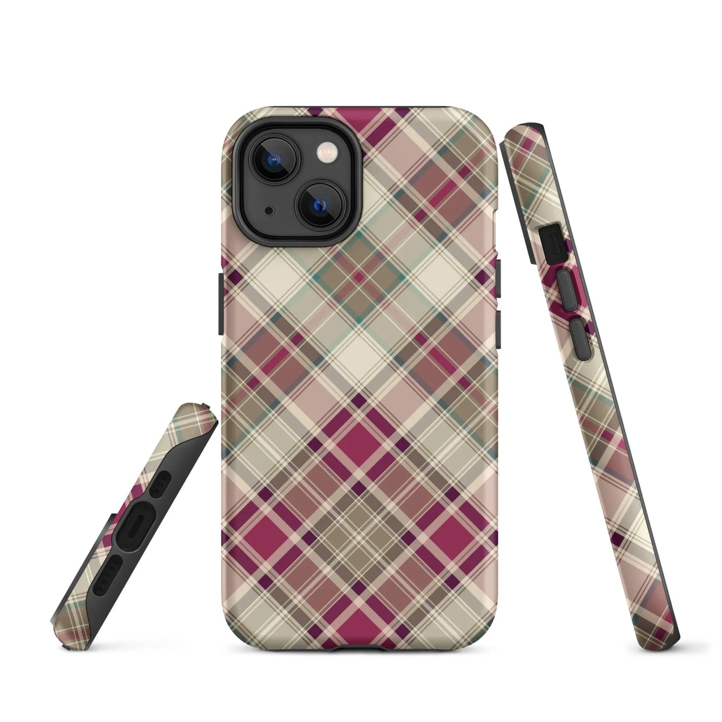 Scottish Plaid Print Tough MagSafe iPhone® Case - The Global Wanderer