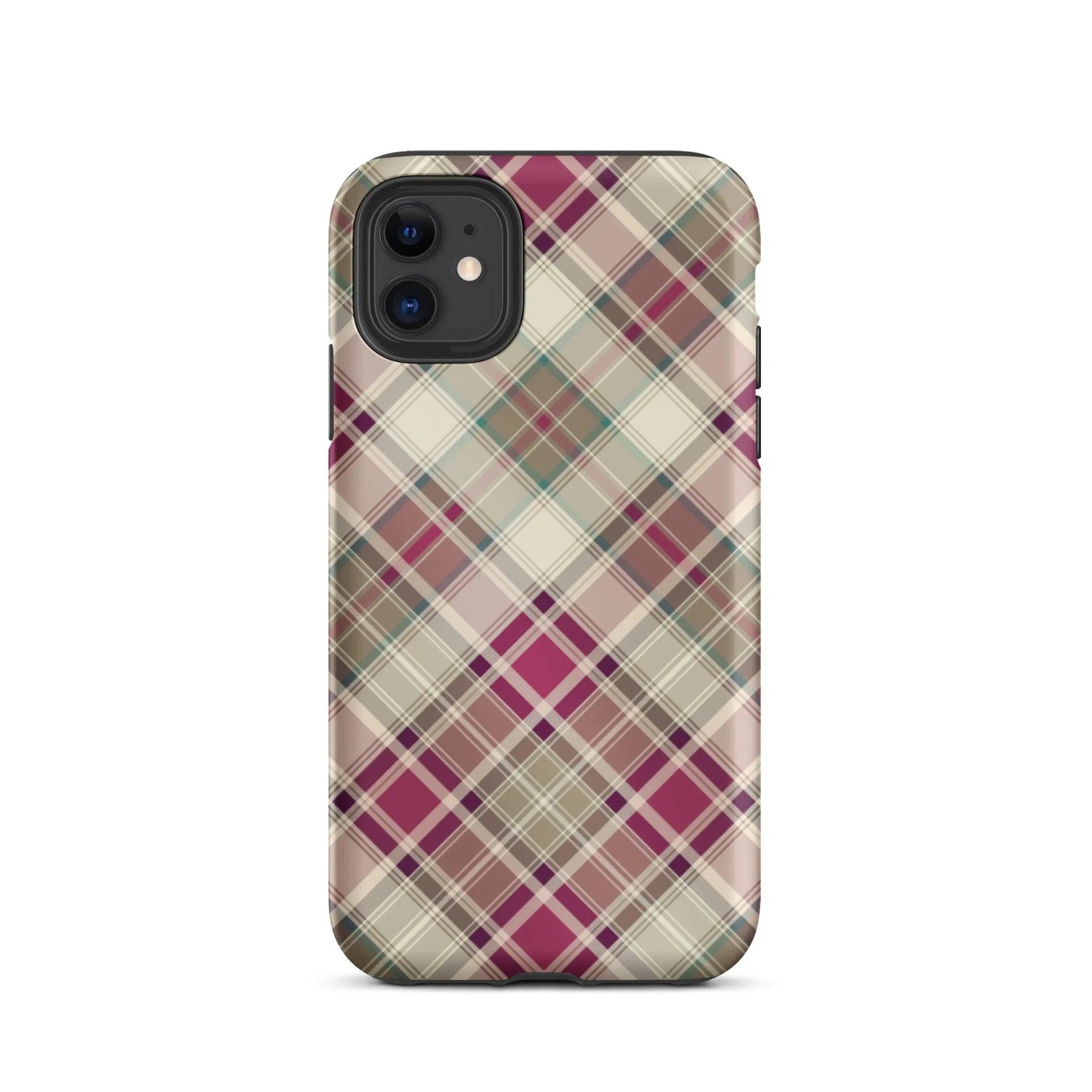 Scottish Plaid Print Tough MagSafe iPhone® Case - The Global Wanderer