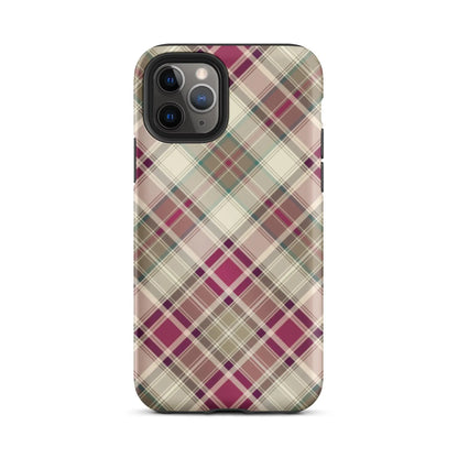 Scottish Plaid Print Tough MagSafe iPhone® Case - The Global Wanderer