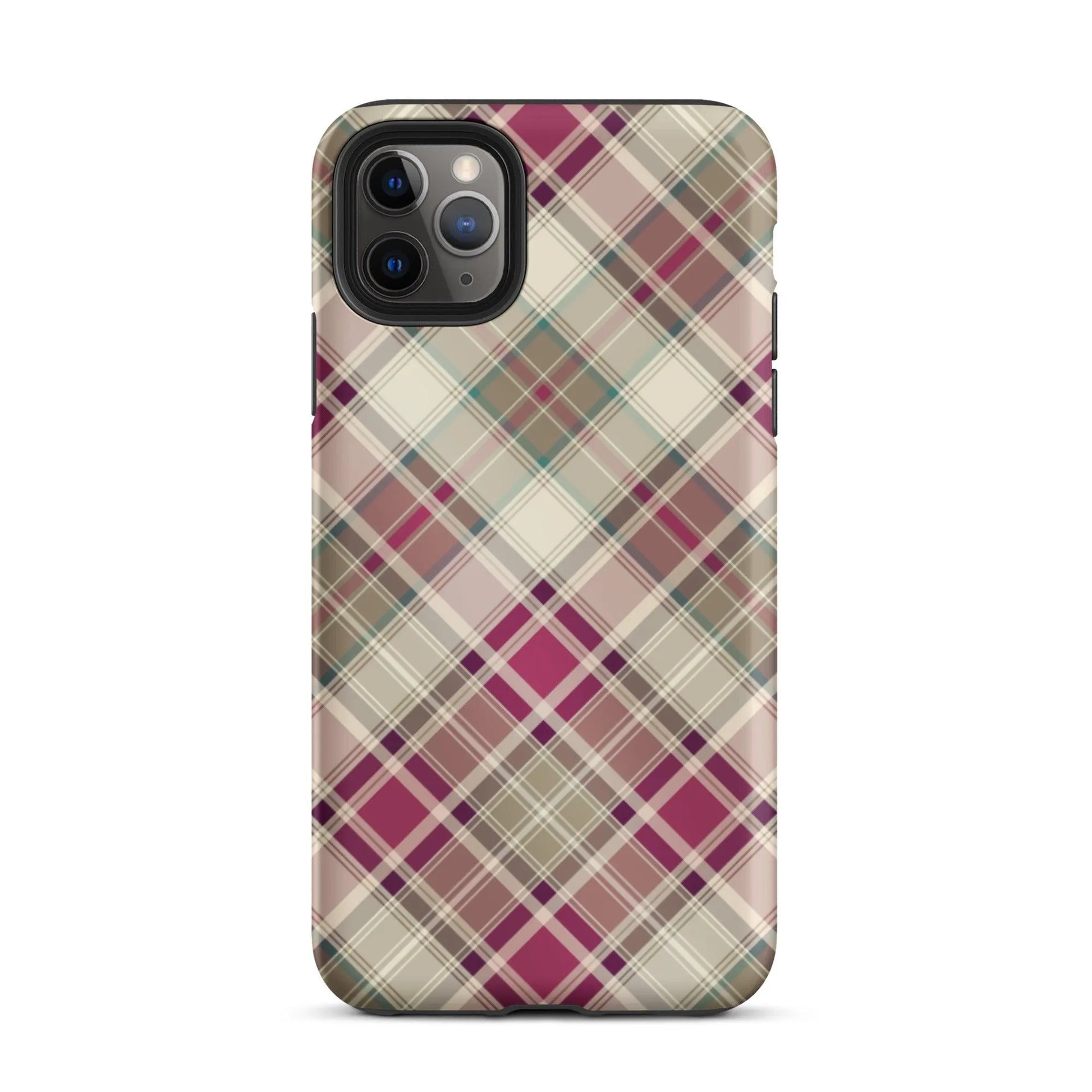 Scottish Plaid Print Tough MagSafe iPhone® Case - The Global Wanderer