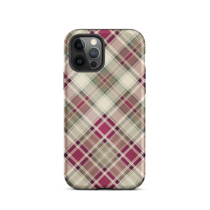 Scottish Plaid Print Tough MagSafe iPhone® Case - The Global Wanderer