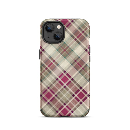 Scottish Plaid Print Tough MagSafe iPhone® Case - The Global Wanderer