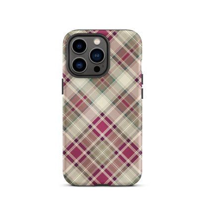 Scottish Plaid Print Tough MagSafe iPhone® Case - The Global Wanderer