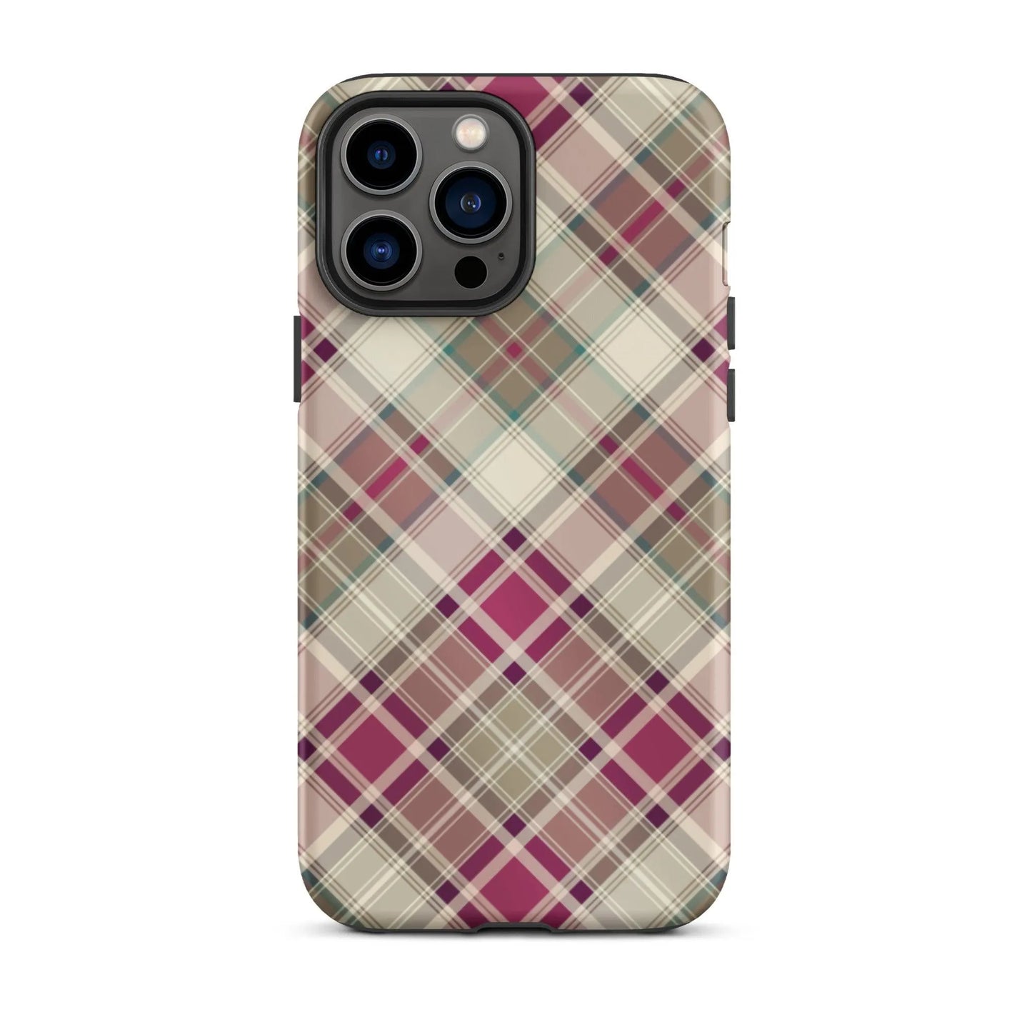 Scottish Plaid Print Tough MagSafe iPhone® Case - The Global Wanderer