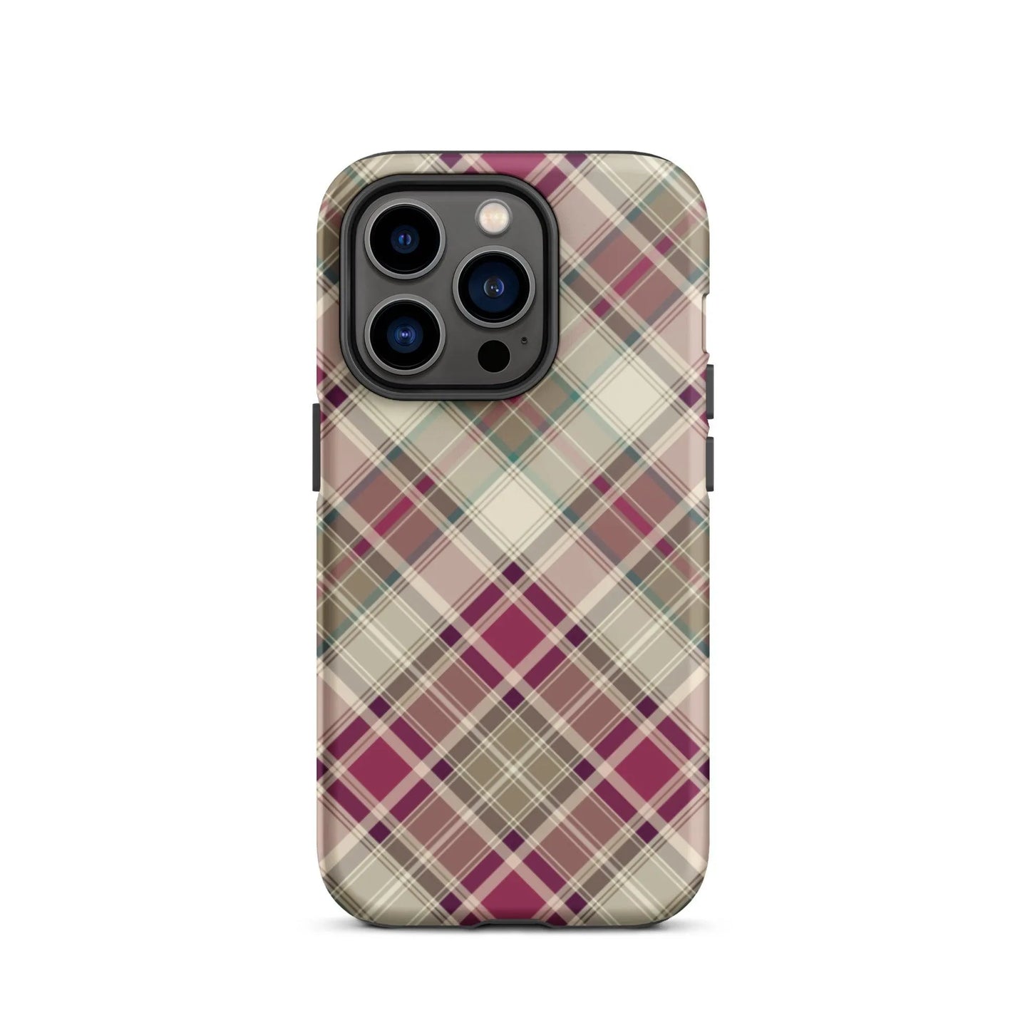 Scottish Plaid Print Tough MagSafe iPhone® Case - The Global Wanderer