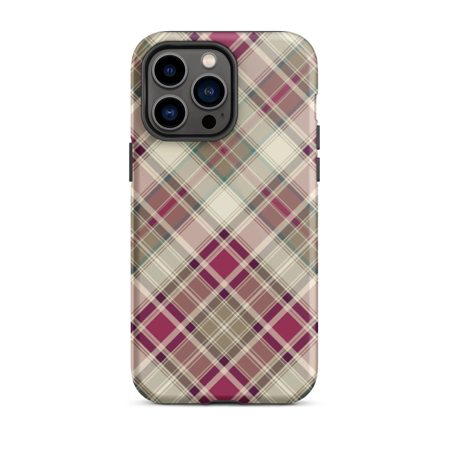 Scottish Plaid Print Tough MagSafe iPhone® Case - The Global Wanderer