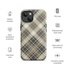 Scottish Plaid Print Tough MagSafe iPhone® Case - The Global Wanderer