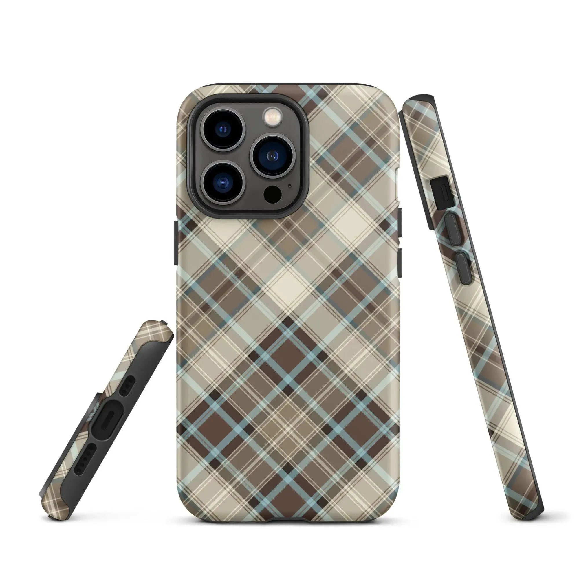 Scottish Plaid Print Tough MagSafe iPhone® Case - The Global Wanderer