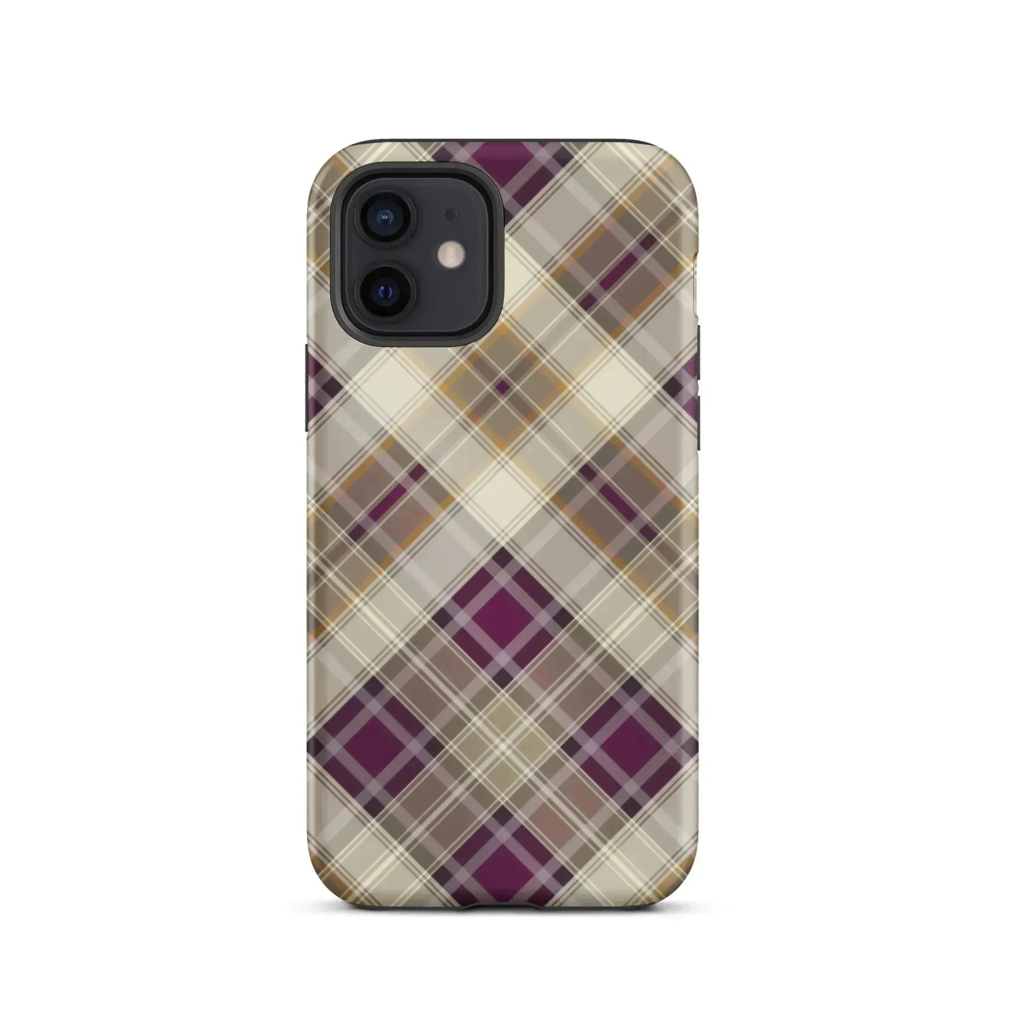 Scottish Plaid Print Tough MagSafe iPhone® Case - The Global Wanderer