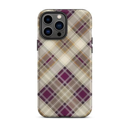 Scottish Plaid Print Tough MagSafe iPhone® Case - The Global Wanderer