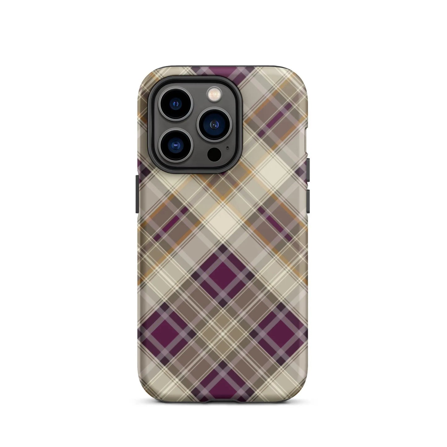 Scottish Plaid Print Tough MagSafe iPhone® Case - The Global Wanderer