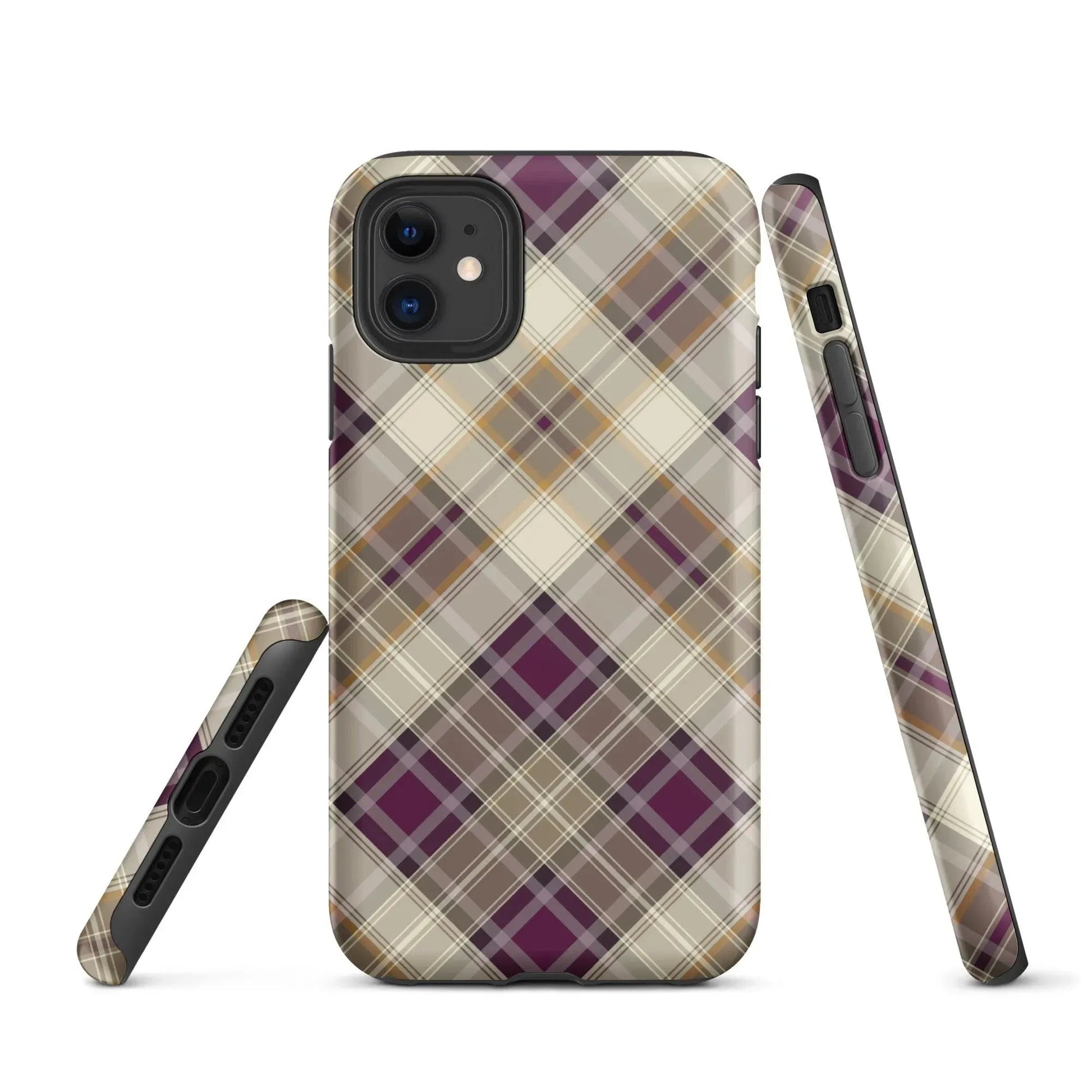 Scottish Plaid Print Tough MagSafe iPhone® Case - The Global Wanderer