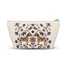Swedish Dala Horse Beige Pouch - The Global Wanderer