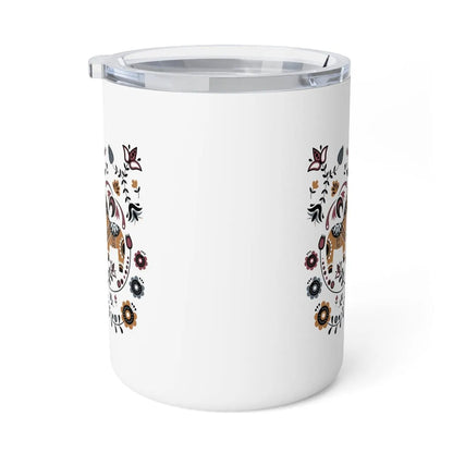 Swedish Dala Horse Insulated Coffee Mug - The Global Wanderer