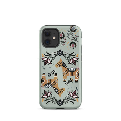 Swedish Dala Horse Tough MagSafe iPhone® Case - The Global Wanderer