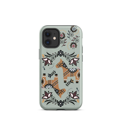 Swedish Dala Horse Tough MagSafe iPhone® Case - The Global Wanderer