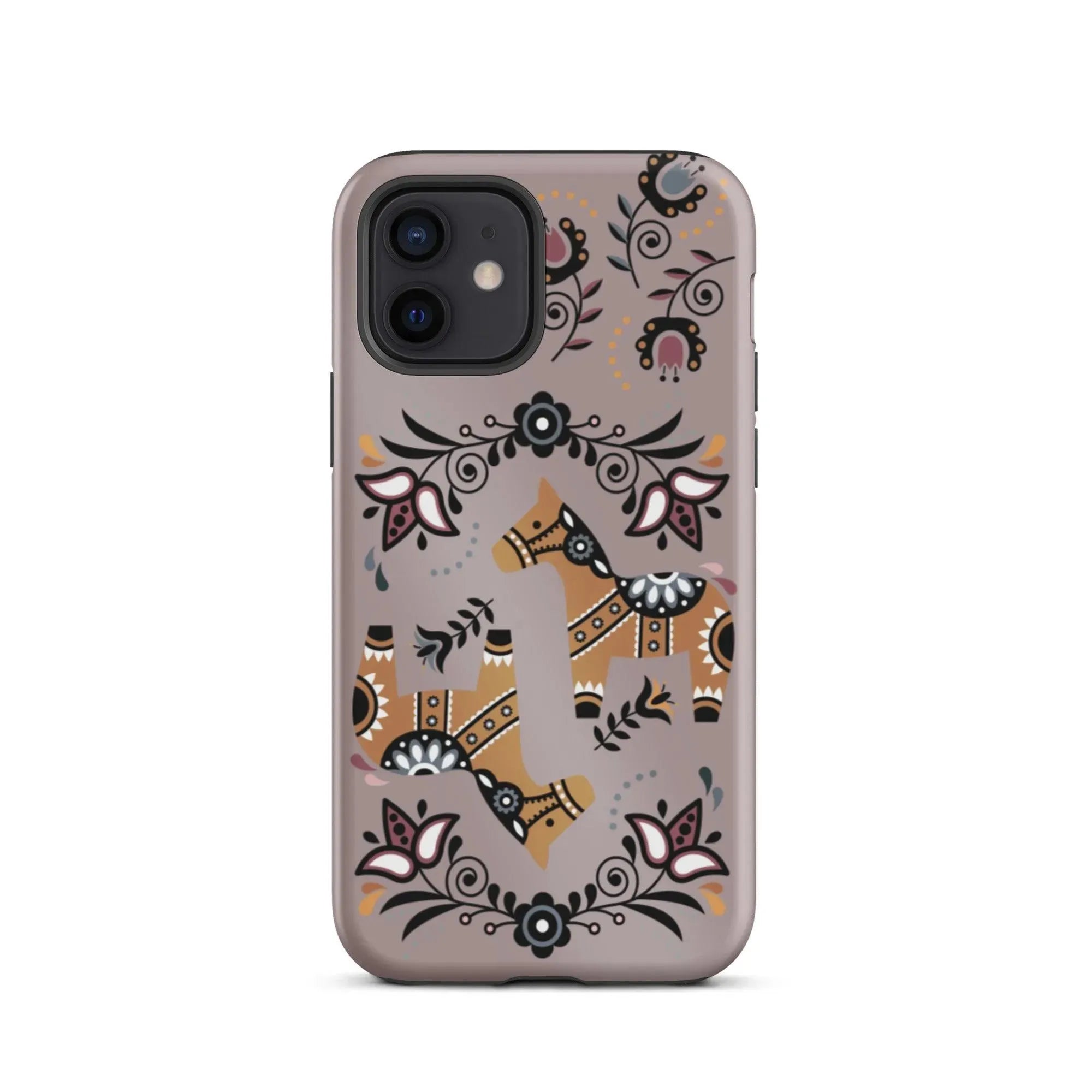 Swedish Dala Horse Tough MagSafe iPhone® Case - The Global Wanderer