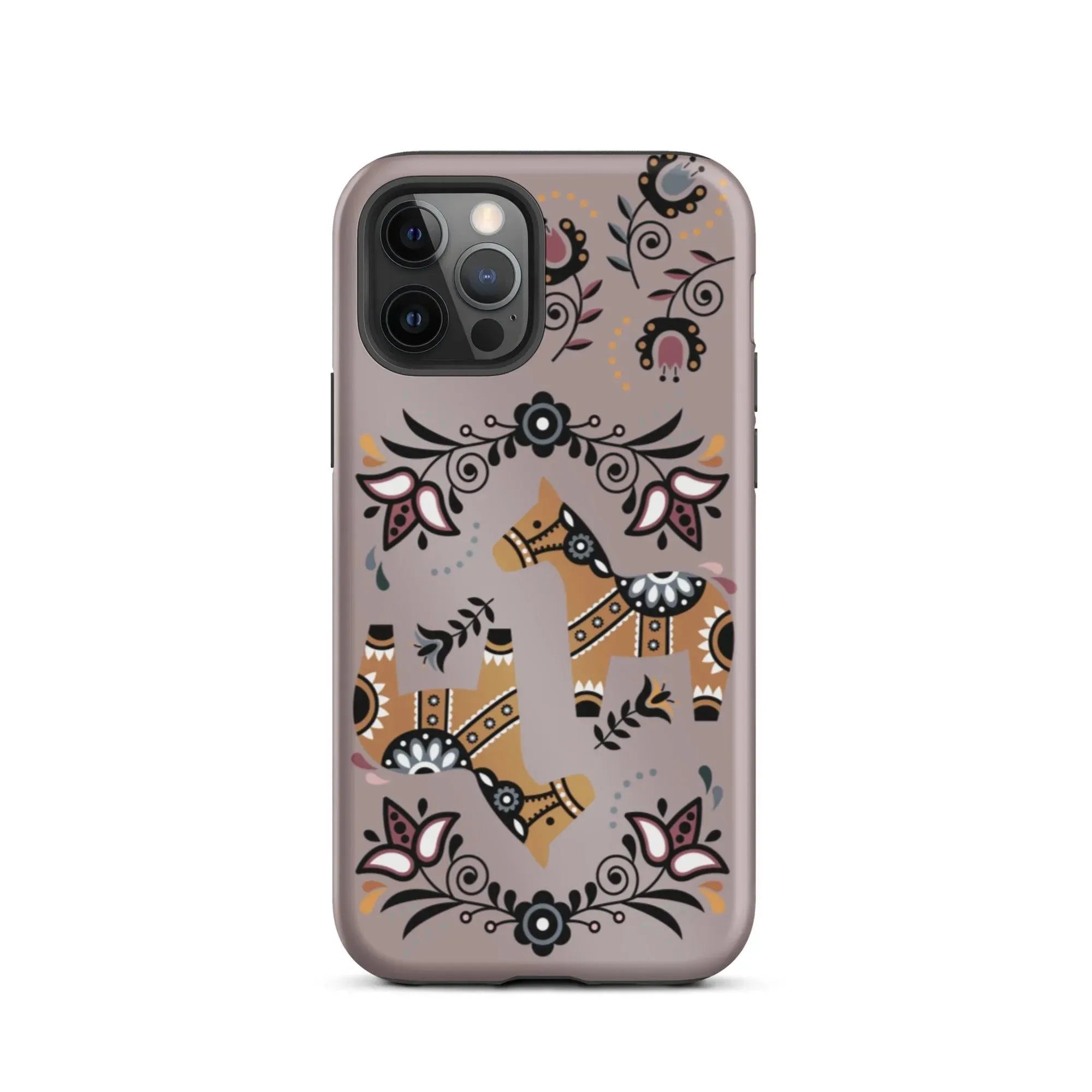 Swedish Dala Horse Tough MagSafe iPhone® Case - The Global Wanderer