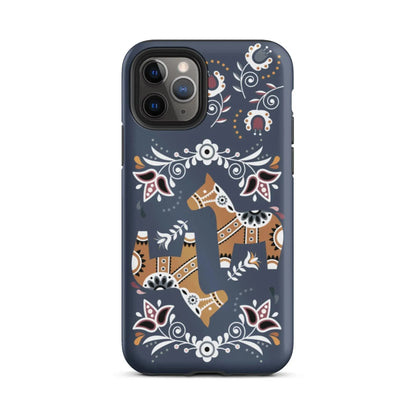 Swedish Dala Horse Tough MagSafe iPhone® Case - The Global Wanderer