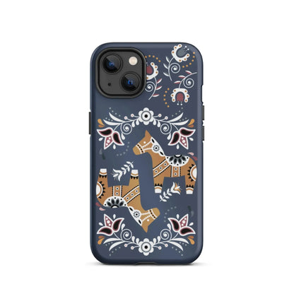 Swedish Dala Horse Tough MagSafe iPhone® Case - The Global Wanderer